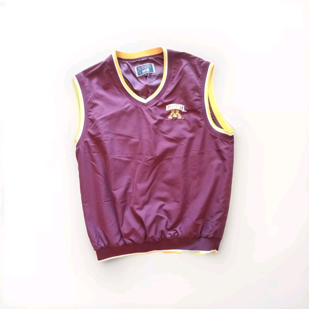 COLOSSEUM Minnesota Golden Gophers Red Vest Men's Size Large